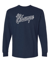 Load image into Gallery viewer, Champe Long Sleeve Screen Printed T-Shirt (Click for more color options)