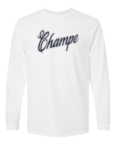 Champe Long Sleeve Screen Printed T-Shirt (Click for more color options)