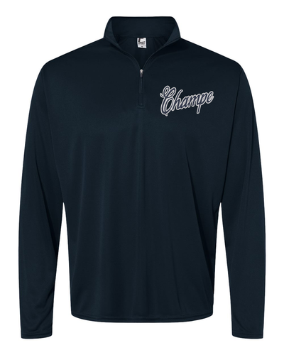 Champe Polyester Quarter-Zip Pullover (Click for more color options)